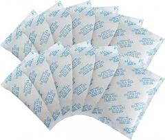 50 Gram 10 Packs Silica Gel Packets - Desiccant Packs for Storage, Food Safe Desiccant for Safes Moisture Control for Foods, Seeds, Electronics