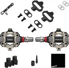 Favero Assioma PRO MX-2, Dual-Sensing Side Pedal Based Cycling MTB Power Meter, Bluetooth and ANT+ Connectivity for Bike Computers, Cycling GPS Units, & Smartphones