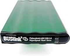 BUSlink CipherShield DSE-1TSDG1K1M1 1TB SSD Mode 1 Encrypted Slim Drive – Single Key Special, 256-bit AES Hardware Encryption, FIPS 140-2, USB 3.0, Bus-Powered, HIPAA, HITECH, FERPA, TAA-Compliant