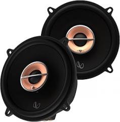 Infinity Kappa 5-1/4” Two-Way car Audio Multi-Element Speaker/No Grill, Black, INFSPKKA53XFAM (Renewed)