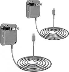 2 Pack DS Lite Charger, Charging Adapter for Nintendo DS Lite, 100-240V AC Wall Power Adapter