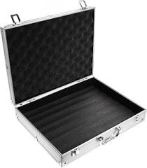 Baluue Portable Aluminum Alloy Toolbox Medicine Storage Box Lockable Case Electronics Case