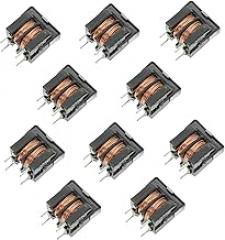 10pcs Mode Choke Inductor Filter High Conductivity Low Magnetic Leakage and Construction for Electronic Applications