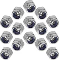 100pcs M3 Nylon Lock Nuts Thread Nuts for Electronic Products Lamp Fasteners 5.5mm Width Suitable for Machinery and Industrial Use