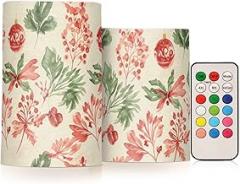 Merry Christmas Electronic Candle Light,No Open Flame, No Smoke, No Wax Drips, Remote Controllable, 4-Hour/8-Hour Timer For On/Off, Multiple Light Settings, Versatile For Different Occasions.