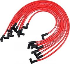 10.5MM Spark Plug Wire Set, Compatible with HEI SBC BBC 350 383 454, High-Performance Replacement for Electronic Ignition SystemsEdinstry