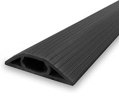 Floor Cord Cover and Cable Protector for Cable Management, 3 in. x 10 ft., Black, 6000-10C