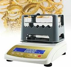 Digital Gold Purity Tester Electronic Gold Authenticity & Purity Analyzer Precious Metal Density Meter Gold Density Meter Gold Purity Analyser Meter Digital(300k)