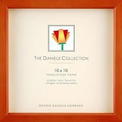 Teakwood 10x10 Shadow Box for your print or collectibles by Dennis DanielsÂ - 10x10