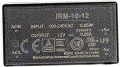 DYSGLOBAL IRM-10-12 AC-DC Power Supply Module 12V 0.85A 10W Industrial Grade for Automation Equipment and Electronic Instruments