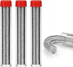 3Pcs Solder Wire 63/37,High Purity Tin Rosin Core Solder for Electronic Electrical Soldering Components Repair,Low Residue(0.6mm27g)