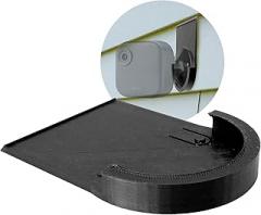 SplashNColor No Drill Camera Mount Bracket, Compatible with Blink V4 – Wireless Security Holder for Outside Wall – Accessories for Outdoor House, Mounts on Vinyl siding, Includes Hardware (Black)