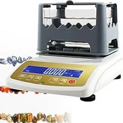 Professional Electronic Gold Tester & Digital Gold Purity Content Detector 300g/600g/1200g Precision Gold Densimeter Non-Destructive Precious Metal Karat Analyzer(300k)