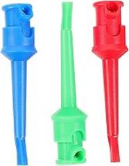 Cabilock 3Pcs Multimeter Test Leads with Grabber Clips for Circuit Testing Insulated Easy to Use for Electronic Component Testing