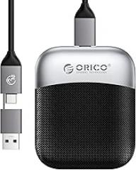ORICO 256GB External SSD with 2 in 1 USB C & A Cable, Up to 460MB/s, Plug and Play Portable Solid State Drives, Reliable Storage for USB C Smartphone, Tablet, PC - M5PLUS