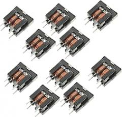 KICHOUSE 10pcs Mode Inductor Filter Choker Inductor for Electronic Applications High Reliability Low Magnetic Leakage for Various Devices