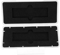 TEHAUX Electronic Organizer Bag for Hard Drives Storage Pouch for Ssd and Compact Accessories Case for Travel and Daily Use Minimalist White Design