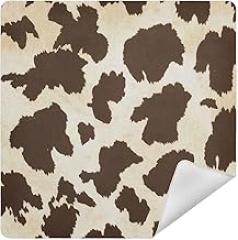 Cow Fur Print Camera Protective Wrap, Anti-scratch Lens Protector Wrapper, Magic Self-Adhesive Cloth for Cameras/DSLR/Laptop/Electronic Accessories, S