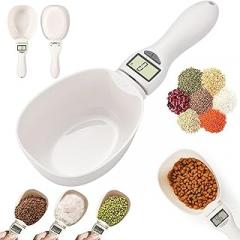 Electronic Measuring Spoon with Conversion, 2026 New Digital Measuring Spoon, Dog Food measurings Cup Electronic Spoons High Precision with LCD Display for Home Cooks Chefs Pet Owners (1pc)