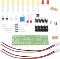1Set DIY Audio Level Indicator Soldering Practice Kit for Electronics Beginners Learn Soldering Techniques with Fun Audio for and Skill Development