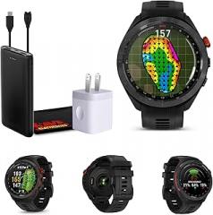 Garmin Approach S70 47MM Golf GPS Fitness Tracker Smartwatch for Men, Lightweight 1.2