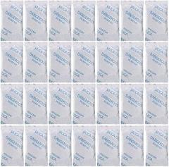 100Pack Highest Moisture Absorption Desiccant Packs; 2g/Pack Silica Gel Food Grade Desiccant Packets for Food Storage, Moisture Absorbers Packs for Spices Jewelry Electronics Storage, etc