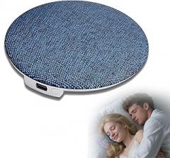 Ultra-Thin Sleep Speaker Pillow, Portable Under Pillow Speaker, White Noise Timer Wireless Sleep Aid, Mini Bone Conduction Audiobooks Private Sleep Headphones for Adult Kids