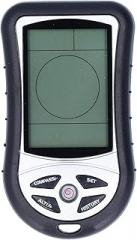 Multifunction Digital Altimeter with Lanyard, Handheld Electronic Altitude Meter Barometer, UltraBright Backlight, Powersaving Func, Ideal for Outdoor Sports