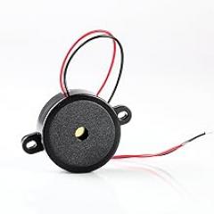MAS 12V High-Decibel Audible Electronic Buzzer Beeper Continous Beep Black