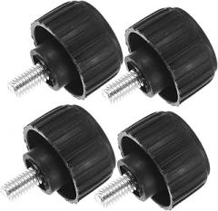 DOITOOL 4pcs Electronic Scale Replacement Feet with Non Slip Shock Absorption Function Compact Platform Scale Accessories Easy to Install and Lightweight