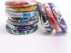 Geeyu ZHaonan-Copper Wire 1pcs 5M UL1571 32AWG PVC Electronic Wire, OD 0.6mm, Flexible Cable Insulated Tin-Plated Copper Environmental LED Line, DIY Cord 1 Meter Replacement Parts