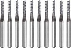 uxcell End Mill CNC Router Bits, 2mm x 9.5mm 1/8