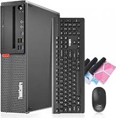 Lenovo ThinkCentre M720 SFF Desktop Intel i7-9700 up to 4.70GHz 16GB DDR4 256GB NVMe SSD Built-in AX210 Wi-Fi 6E BT Dual Monitor Support Wireless Keyboard and Mouse Win11 Pro (Renewed)