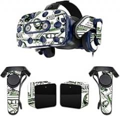MightySkins Skin Compatible with HTC Vive Pro VR Headset - Phat Cash | Protective, Durable, and Unique Vinyl Decal wrap Cover | Easy to Apply, Remove, and Change Styles | Made in The USA