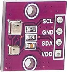 Temperature Sensor, Air Pressure Module Atmospheric Pressure Sensor 4P Test Cable Connection I2C Main Output High, Electronic Pressure Sensors