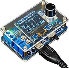 New 2024 Mini Dos LCD Oscilloscope Kit Stc8K8A Single Chip Microcomputer Electronic Welding Training and Production of Loose Parts Accessories