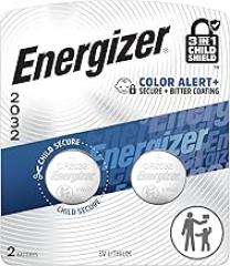 Energizer 2032 Batteries for Watches, AirTags, Key Fobs, Small Electronics, 2 Count CR2032 Battery