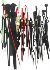 HOMSFOU 15 Sets DIY Clock Hand Kit Assorted Repair Hands for Wall Clock Making Lightweight Pointers for Easy and Crafting Projects