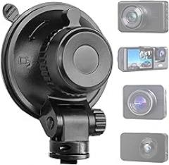 Sportway S503 Suction Cup Dash Cam Mount Holder (5th Gen) with 3pcs 360 Rotating Joints for Rove Nexar Z-Edge Kingslim iiwey NIUTA and Most Other Car Dash Cameras