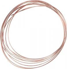 Copper Wire for Crafts and Jewelry Making 2Mm Bare Conductive Red Copper Wire DIY for Electronics and Handmade Art Projects 5 Meters