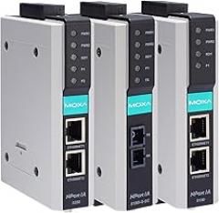 MOXA NPort IA-5150 1-Port RS-232/422/485 Serial IA Device Server, 10/100 Ethernet (RJ45)