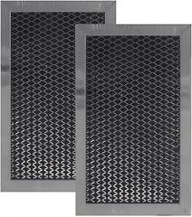 Compatible With for LG 2B72706D Microwave Charcoal Carbon Smoke Filters (2-Pack)