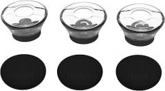3X Earpieces for Plantronics Voyager Legend Eartip Kit,Plantronics Voyager 5200 5220 5210 Bluetooth Headset Foam Covers-Small