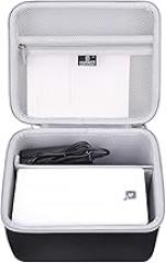 Hard Storage Case for MUNBYN Bluetooth Thermal Label Printer - Travel Case for Jade/PEDOOLO/KNAON/NelkoGlobal/Nelko Label Printer(Box for Sale) (Black & Gray)