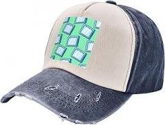 ZKLCRYTR Seamless Patterns for Electronic Tablets Baseball Cap for Men Women Trucker Hat Vintage Dad Golf Hats