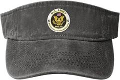 US Army MOS 991 Electronic Counter Measures Sport Sun Visor Hats Cotton Empty Top Baseball Cap