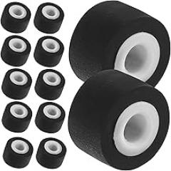 12Pcs Pinch Roller for Recorder Cassette Tape Machine Pulley Bearing Wheel Replacement Parts for Video and Audio Equipment Maintenance