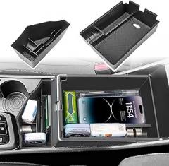 Center Console Organizer Compatible with Kia Sportage NQ5 Hybrid 2023-2025 2026 Armrest Storage Box Middle Console Tray Interior Accessories-Hybrid Edition with Electronic Transmission ONLY