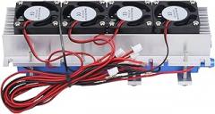 288W 12V Thermoelectric Cooler DIY Semiconductor Cooling System Kit - High Performance 12 Air Conditioner for Mini Fridge, Marine Refrigeration, and Electronic Projects