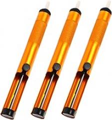 3pcs Vacuum Desoldering Pump Solder Sucker Tool Manual Solder Removal for Electronics Repair